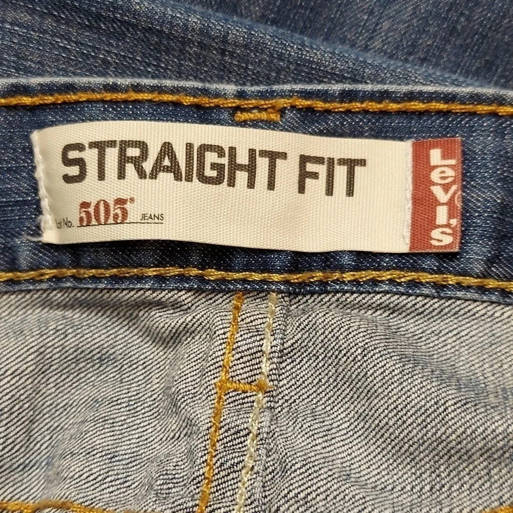 Levi's 505 straight fit jeans